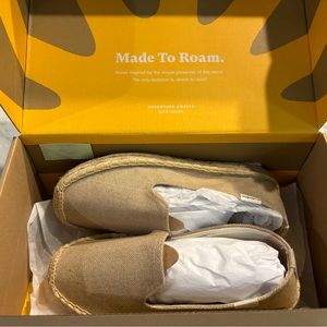 Soludos Espadrilles - The Seville Smoking Slipper Platform - 6 - safari